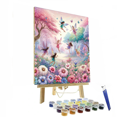 Fantasy Fairy Glen Paint By Color