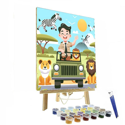 Wild Safari Experience Paint By Numbers Kits