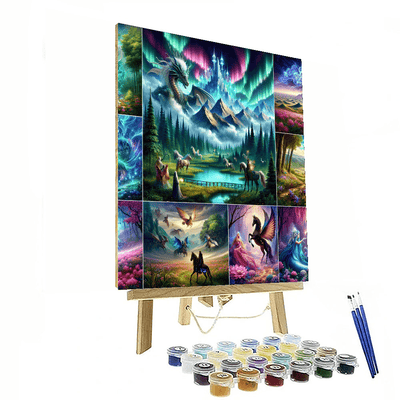 Fantasy Realms Painting Number Kit