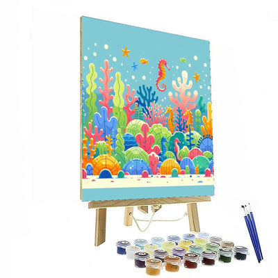 Underwater Garden Of Wonder Paint By Number