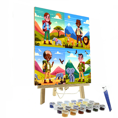 Adventure Time Painting By Numbers Kit