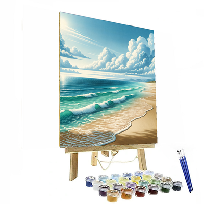 Blissful Beach Retreat Paint By Number