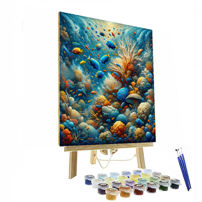 Captivating Coral Reef Numbered Painting Kits