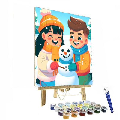 Winter Fun In The Park Paint By Color