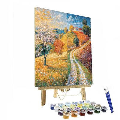 Pierre Bonnard Inspired Seasons Of Change Paint By Numbers Kits