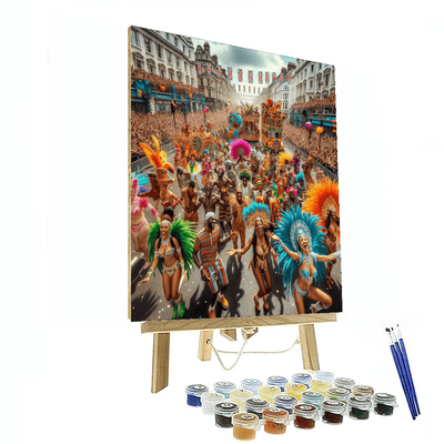 Notting Hill Carnival - United Kingdom Paint By Numbers Art