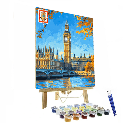 Big Ben And The Houses Of Parliament - England DIY Paint By Numbers