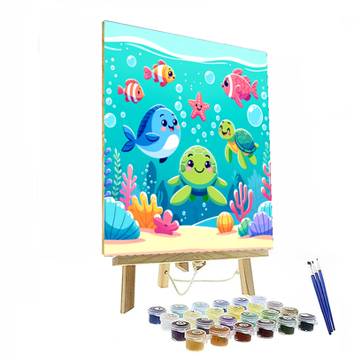 Bubbly Ocean Adventure Paint By Number