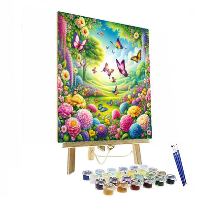 Garden Party Delights Numbered Painting Kits