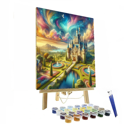 Whimsical Fairytale Castle Paint By Number