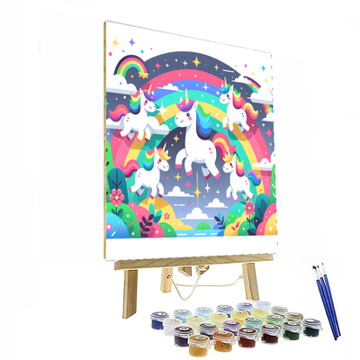 Fantasy Unicorn Adventures Paint By Number