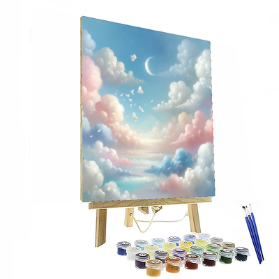 Whimsical Dreamy Clouds Paint By Numbers Kits