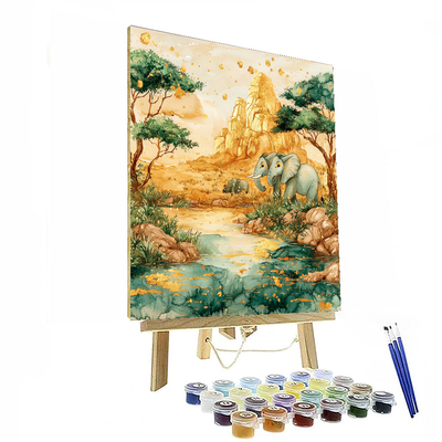 Lion King Safari - Disney Inspired Numbered Painting Kits