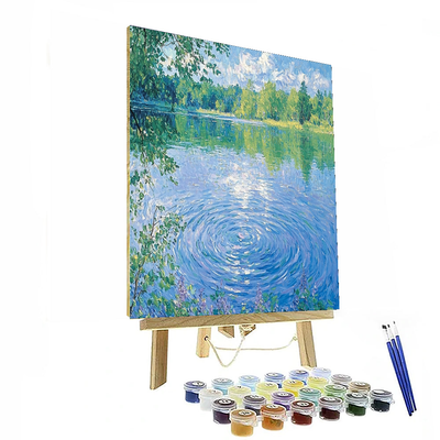 Morisot Inspired Peaceful Reflection  Paint By Number