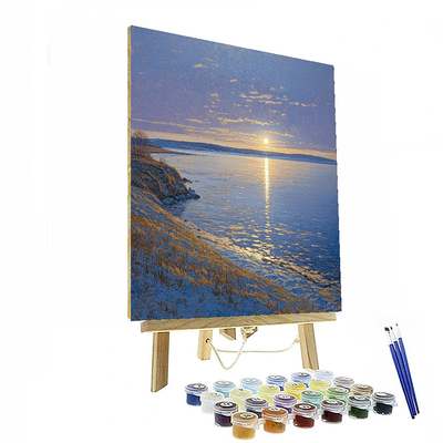 Friedrich Inspired Romantic Nights  Numbered Painting Kits