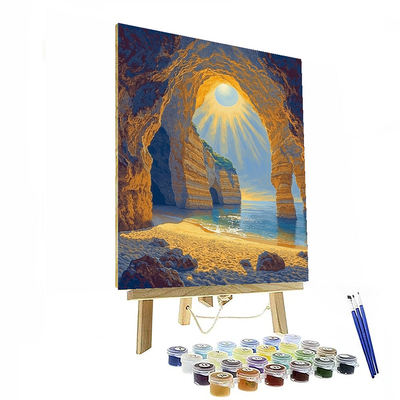 Benagil Sea Cave Numbered Painting Kits