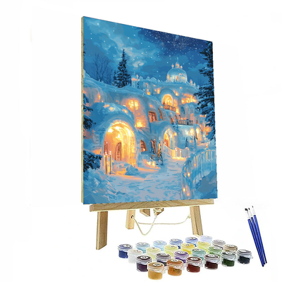 The Icehotel Numbered Painting Kits