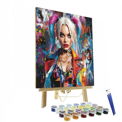 Margot Robbie: The Daring Icon Of Harley Quinn Paint By Number