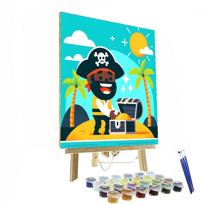 Tropical Island Treasure Paint By Numbers Kits