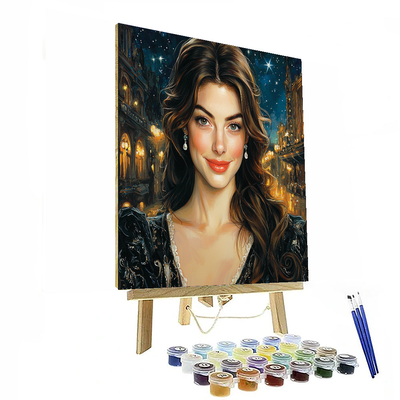 Anne Hathaway: Enchantress Of Dreamy Tales Paint By Numbers Kits