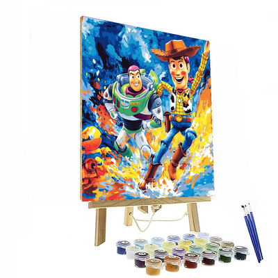 Pixar's Toy Story Adventure - Disney Inspired Paint By Numbers Kits