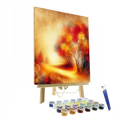 Vibrant Autumn Palette Paint By Numbers Kits