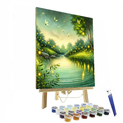 Twilight Fireflies Painting By Numbers Kit