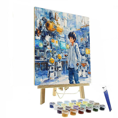 Big Hero 6 Hiro's Robotics Adventure - Disney Inspired Paint By Numbers