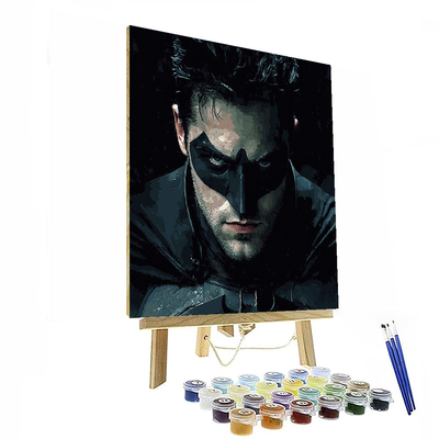 Robert Pattinson: Beyond The Shadows Of The Dark Knight Paint By Number