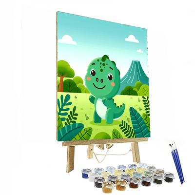 Dinosaur Roar Experience Painting Number Kit