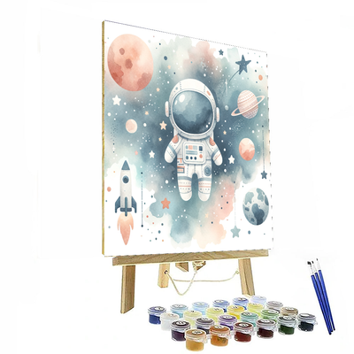 Cosmic Space Adventure Paint By Color