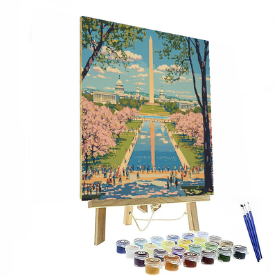 National Mall - Washington D.c., Usa Numbered Painting Kits