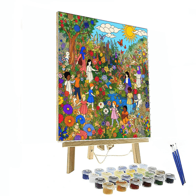 Secret Garden Discovery Painting By Numbers Kit