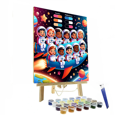 Space Explorer Odyssey Paint By Numbers Kits