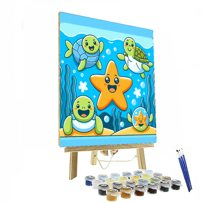 Ocean Friends Exploration Paint By Numbers