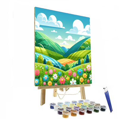 Vibrant Valley Paint By Numbers Kits