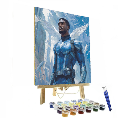 Anthony Mackie: Soaring As The New Falcon Of The Mcu Numbered Painting Kits