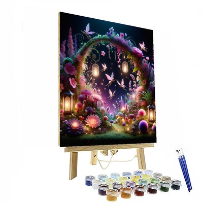 Fairy's Hidden Garden Painting Number Kit