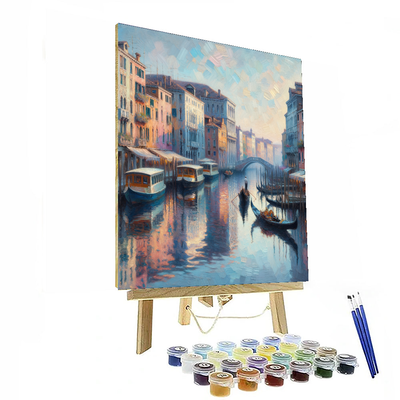 Dreamy Venice Canals DIY Paint By Numbers