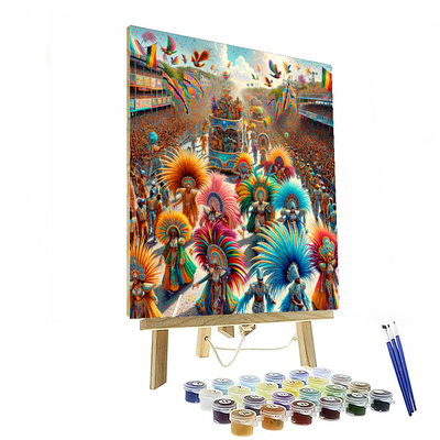 Carnival Of Trinidad And Tobago - Trinidad And Tobago Numbered Painting Kits