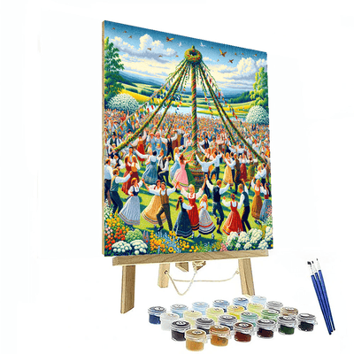 The Midsummer Festival DIY Paint By Numbers