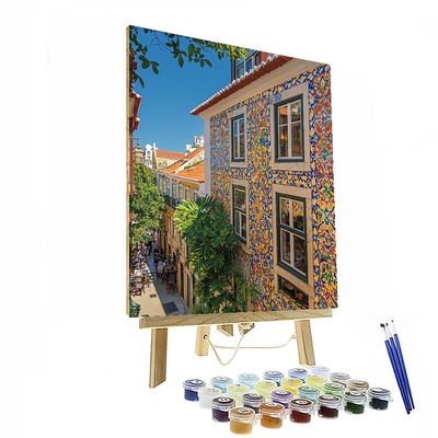 The Azulejos Of Lisbon Numbered Painting Kits