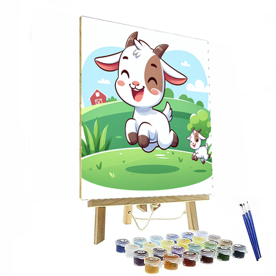 Giggles With A Goat Paint By Numbers Kits