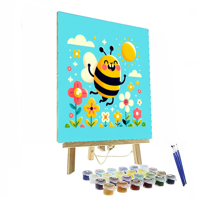 Jolly Bumblebee Paint By Numbers Kits