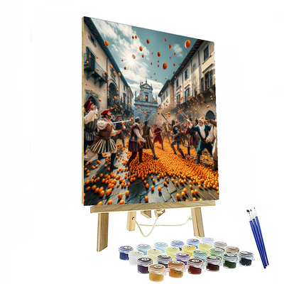 Carnevale Di Ivrea - Ivrea Paint By Numbers Art