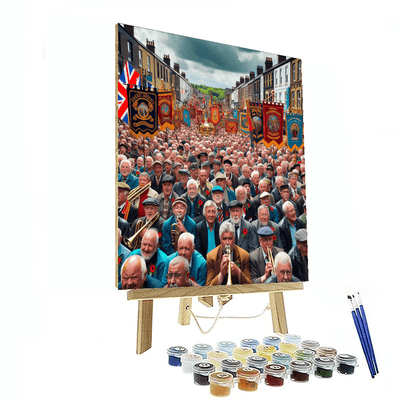 Durham Miners Gala - Durham, Uk Paint By Numbers Art