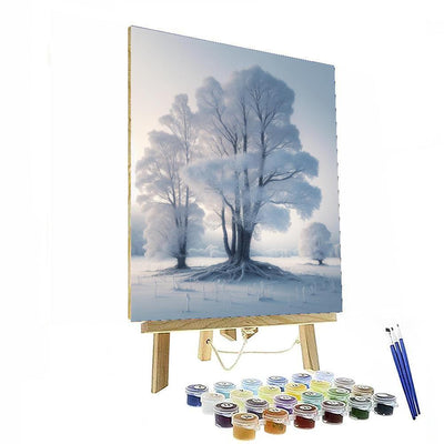 Winter's Icy Embrace Paint By Numbers Kits