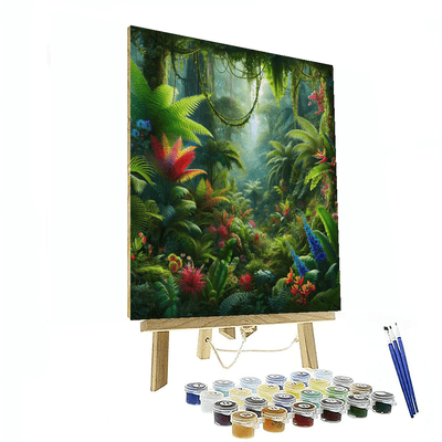 Emerald Jungle Expedition Paint By Numbers