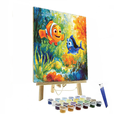 Finding Nemo Adventure - Disney Inspired Numbered Painting Kits