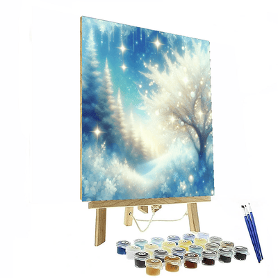 Fairytale Winter Wonderland Painting Number Kit